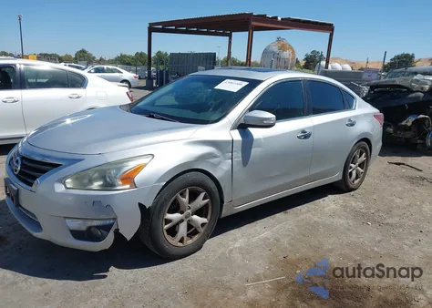 2013 Nissan Altima 2.5 Sl z USA, uszkodzony, nr VIN 1N4AL3AP3DN411657